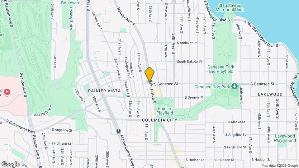 4401 Rainier Ave S Map and Location Details