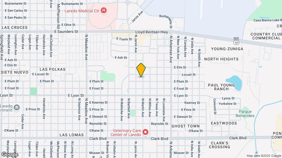 2316 E Plum St Map and Location Details
