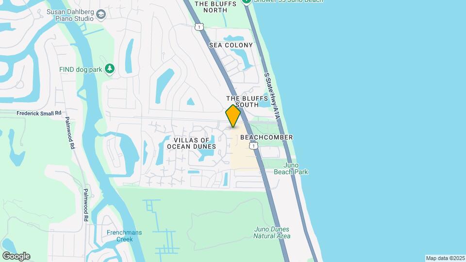 119 Ocean Dunes Cir Mapa y Detalles de la Ubicación
