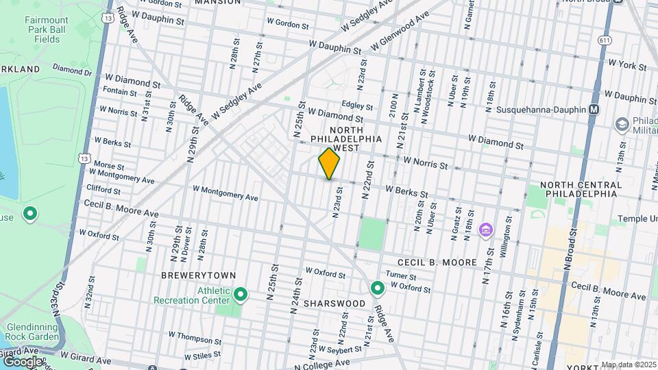1854 N Judson St Map and Location Details