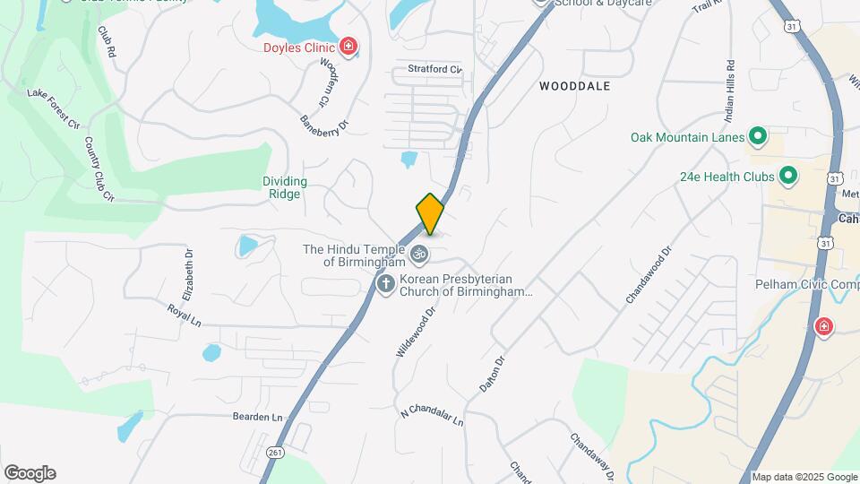 107 Windsor Ridge Dr Mapa y Detalles de la Ubicación