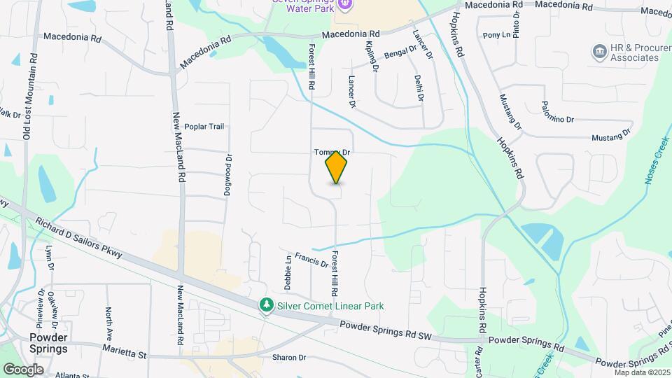 3550 Valley Dr SW Map and Location Details