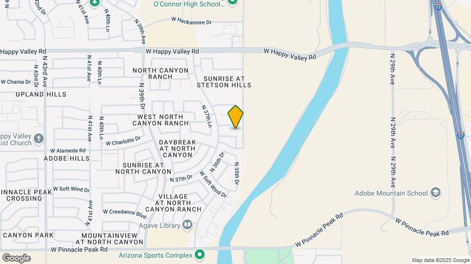 3518 W Charlotte Dr Map and Location Details