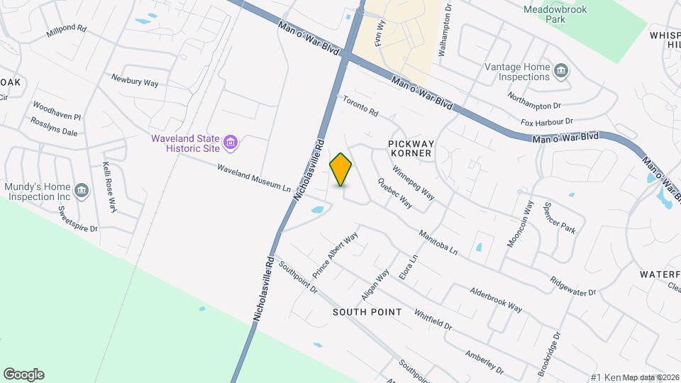 4041 Foxe Basin Rd Map and Location Details