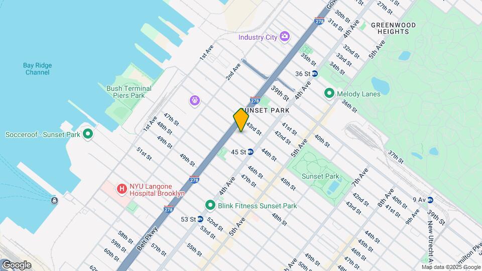 336 44th St Map and Location Details