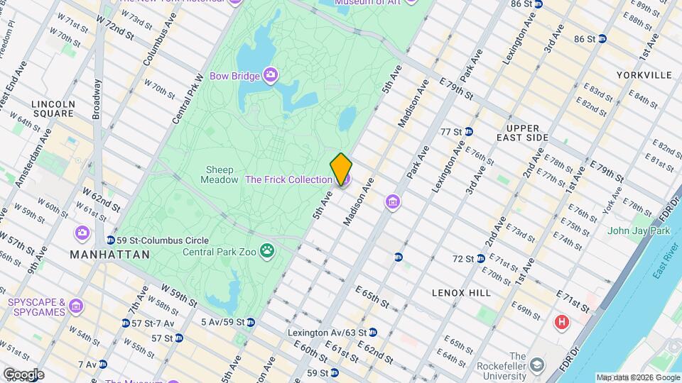 11 15 E 70th St Condominium Map and Location Details
