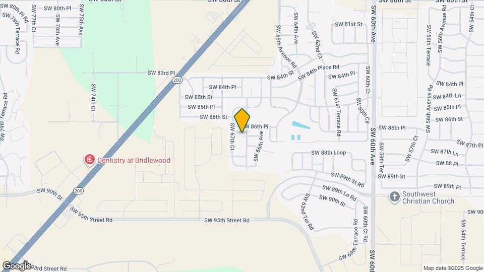 6897 SW 87th St Map and Location Details