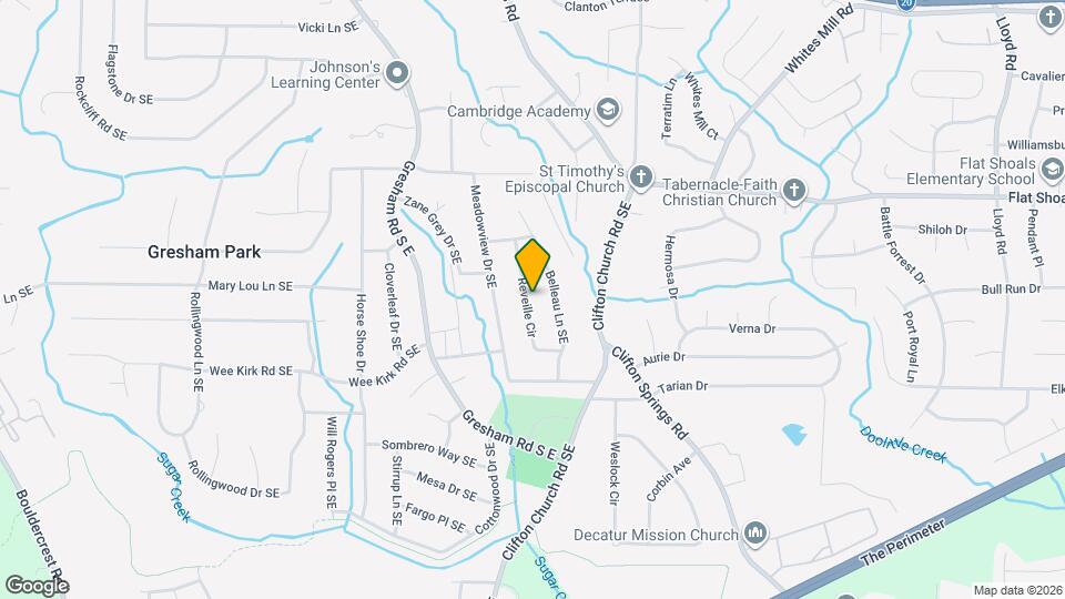 2884 Reveille Cir Map and Location Details