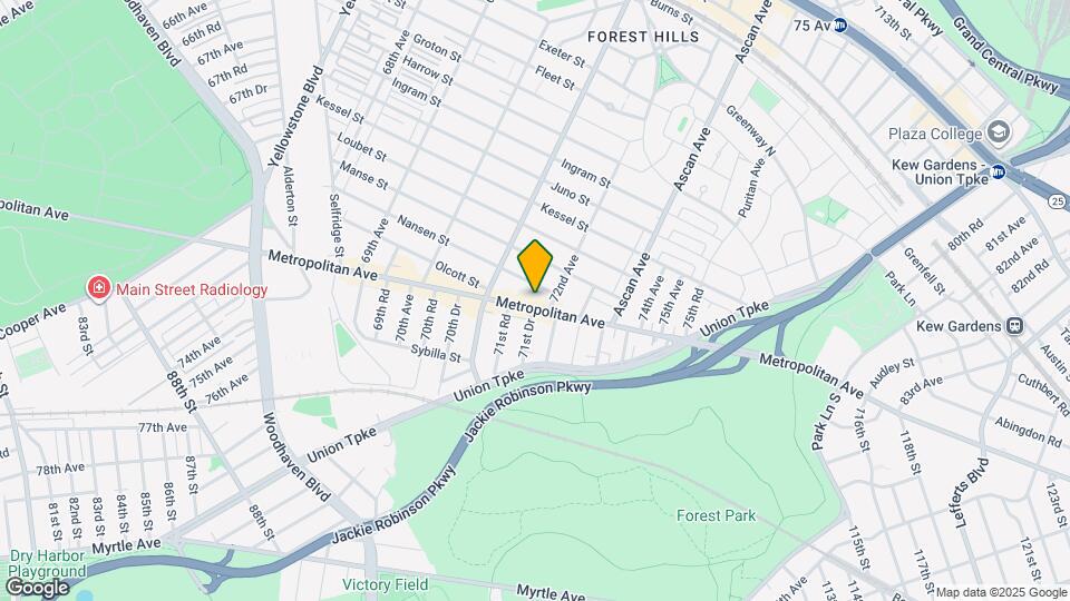 103-21 Metropolitan Ave-Unit -2R Map and Location Details