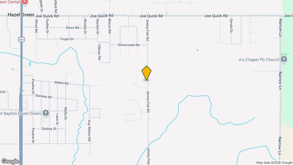 732 Jimmy Fisk Rd Map and Location Details