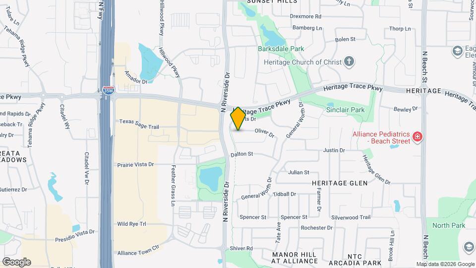 3504 Oliver Dr Map and Location Details