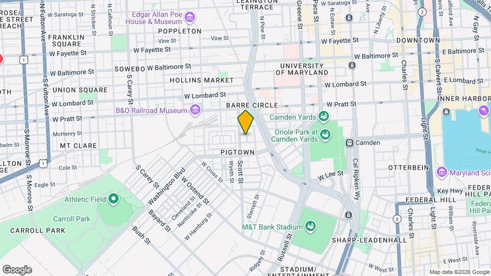 314 Otterbein St Map and Location Details