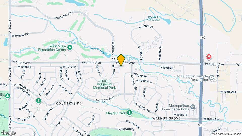 10350 W 107th Cir Map and Location Details