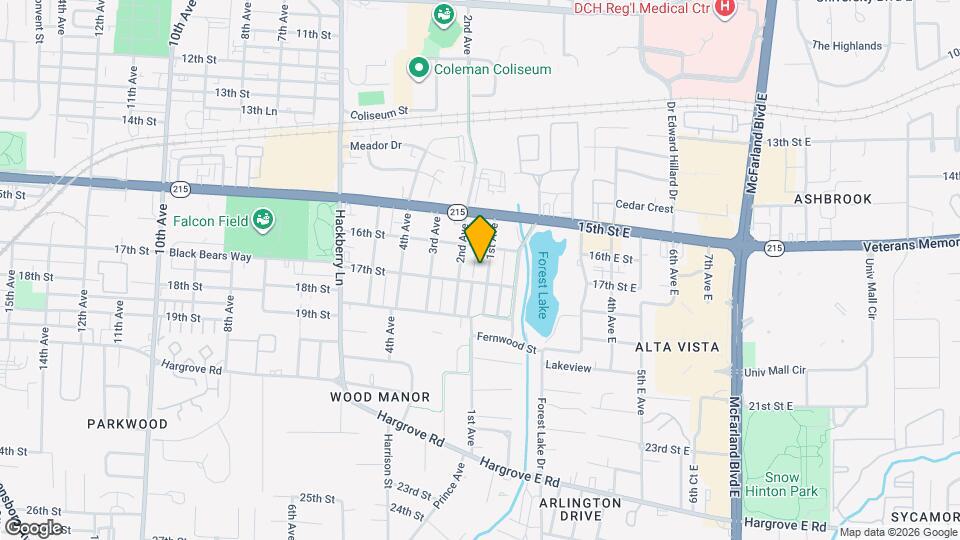 1618 1st Ave Map and Location Details