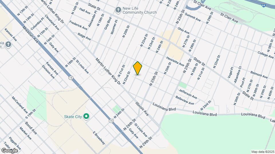 2301 Belleview Ave Map and Location Details
