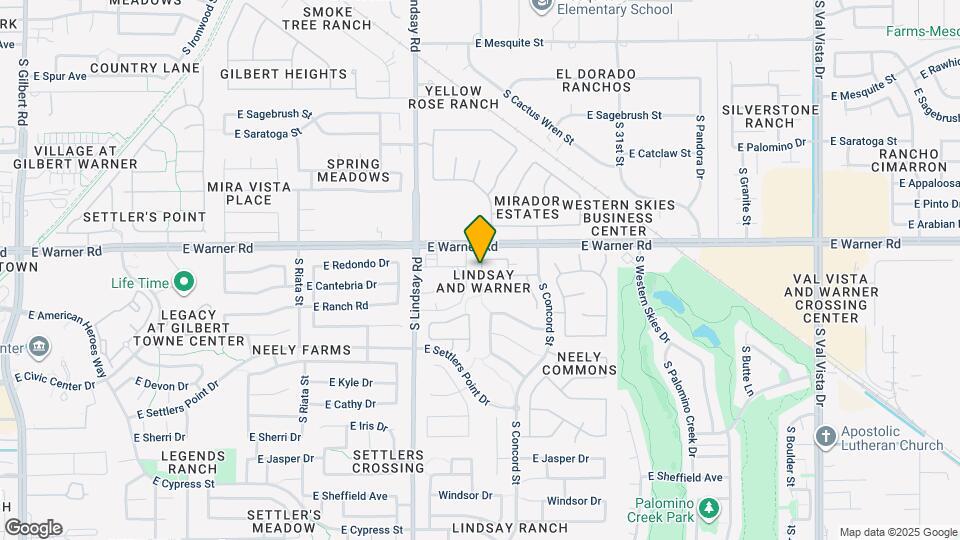 848 S Colonial Dr Map and Location Details