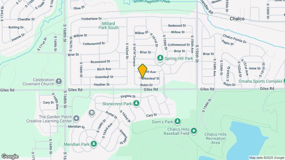 16125 Greenleaf St Map and Location Details