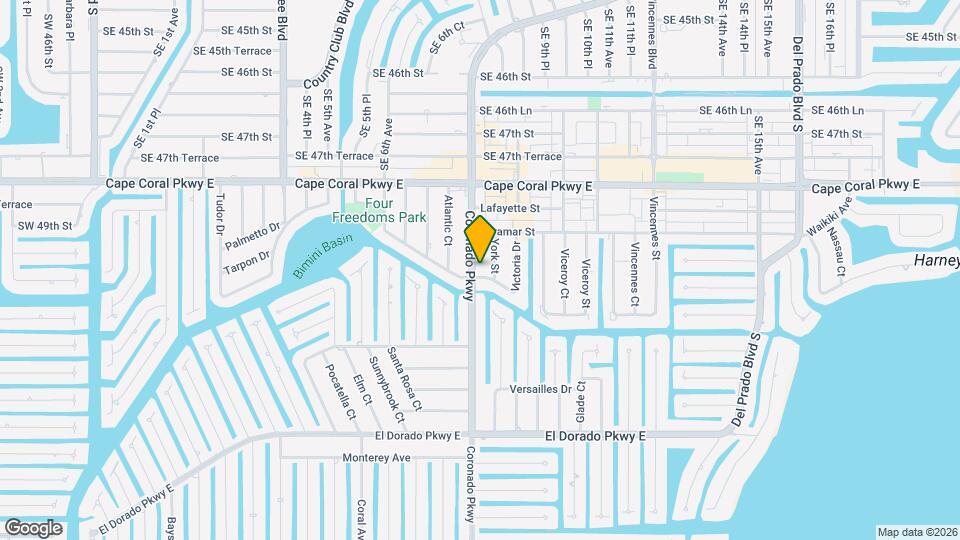 4927 Coronado Pkwy Map and Location Details