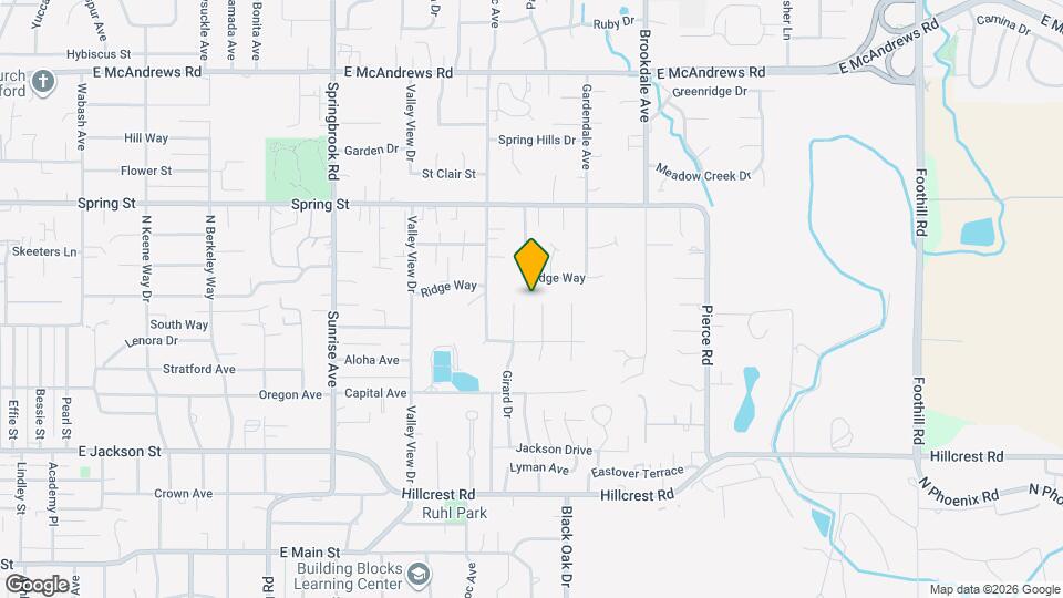 581 N Wexford Cir Map and Location Details