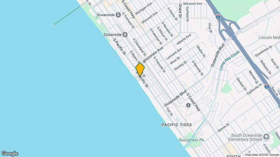 831 Pacific St Map and Location Details