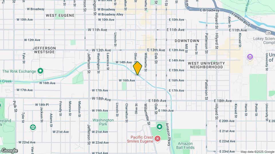 1579 Olive St Map and Location Details