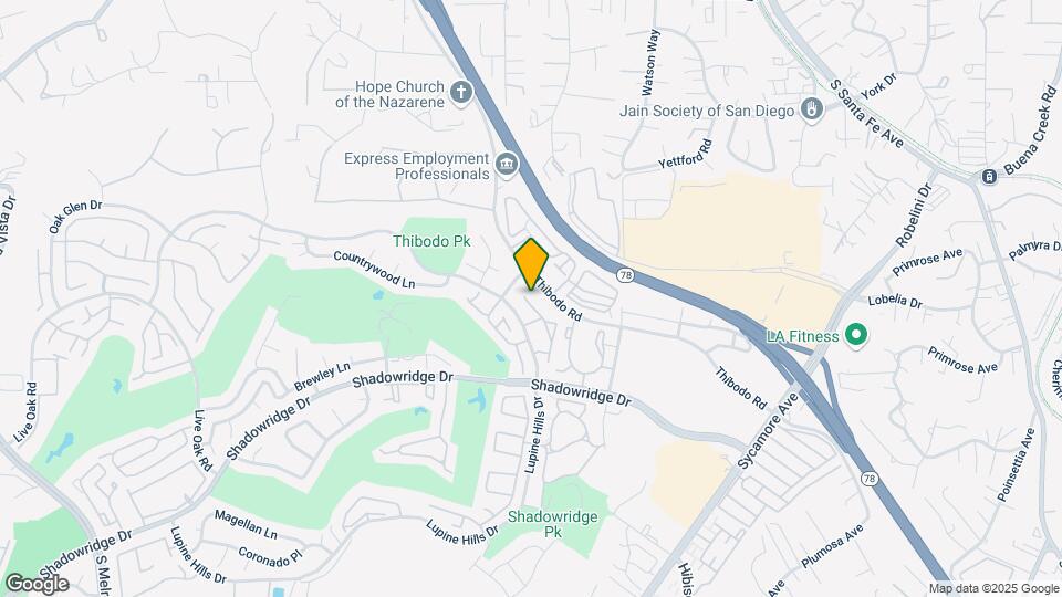 992 Lupine Hills Dr Map and Location Details