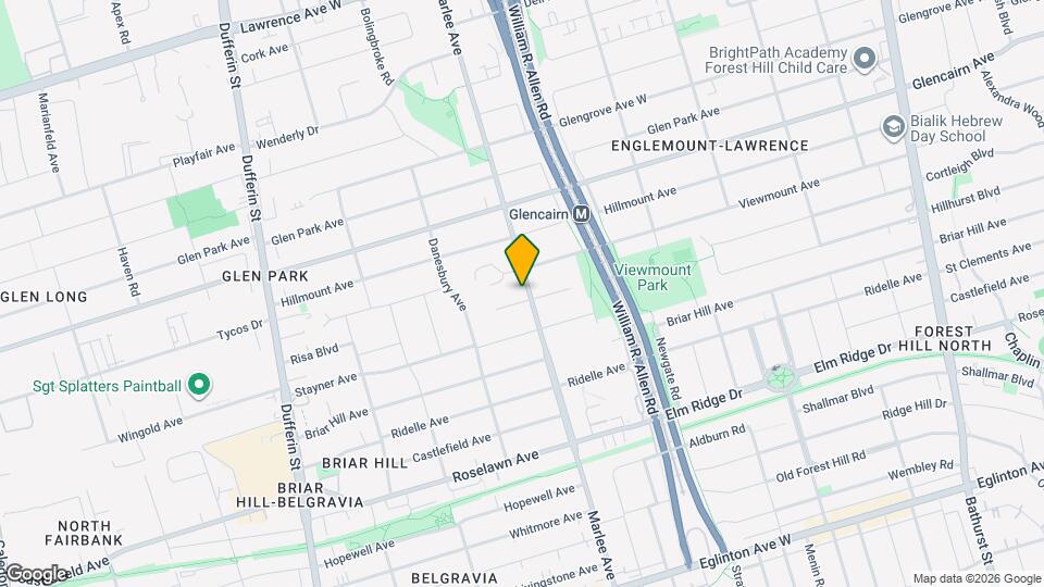 330 Marlee Ave Map and Location Details