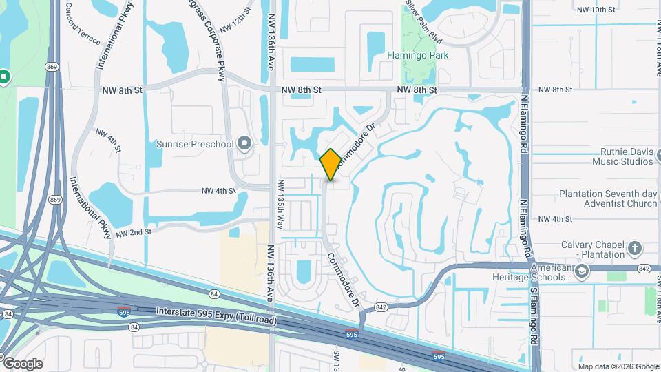 13292 NW 5th St Map and Location Details