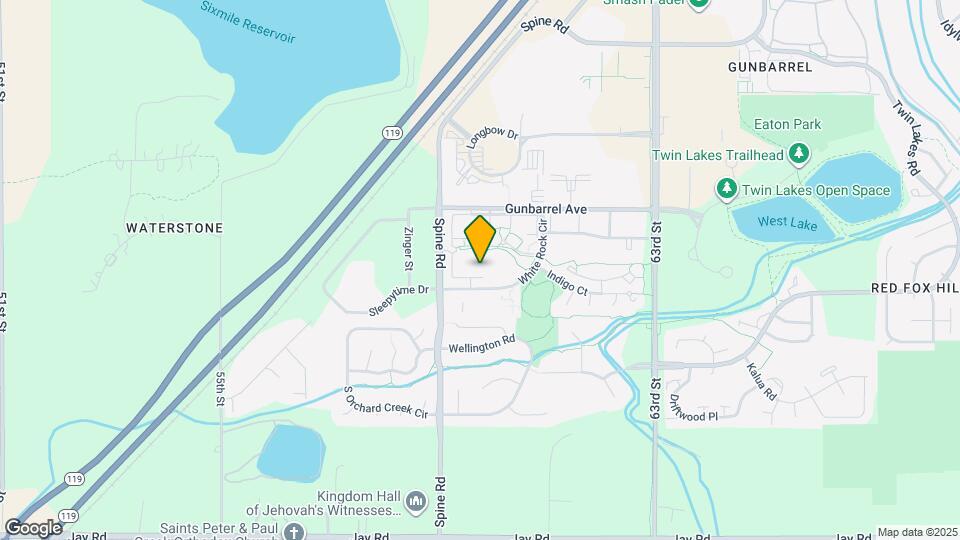 4789 White Rock Cir, Unit C Map and Location Details