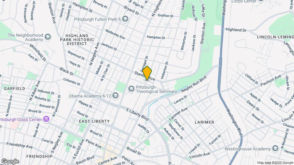 752 N Sheridan Ave Mapa y Detalles de la Ubicación