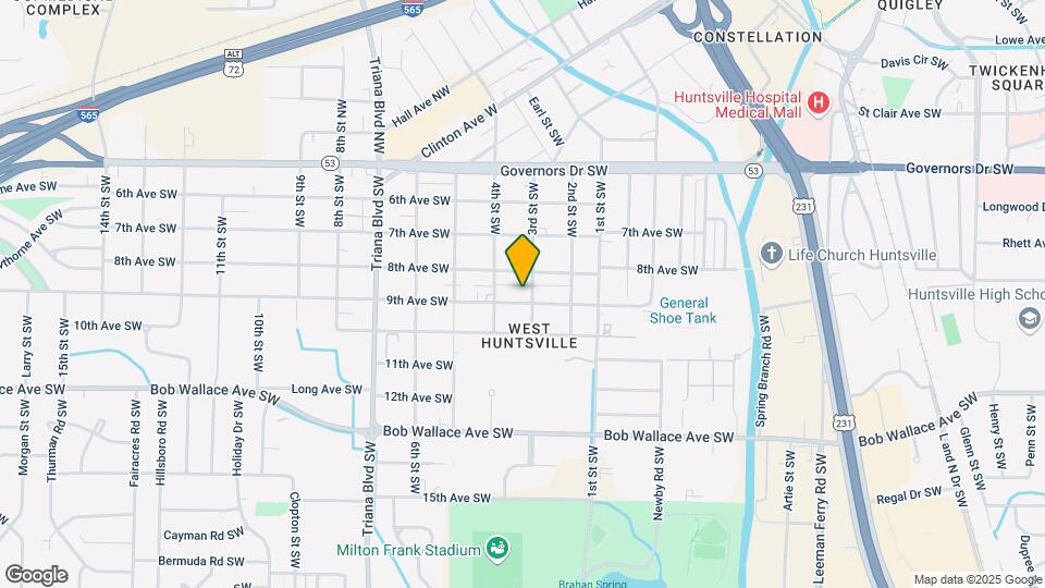 2802 9th Ave SW Map and Location Details