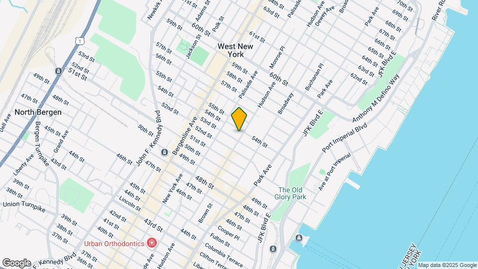5309 Hudson Ave Map and Location Details