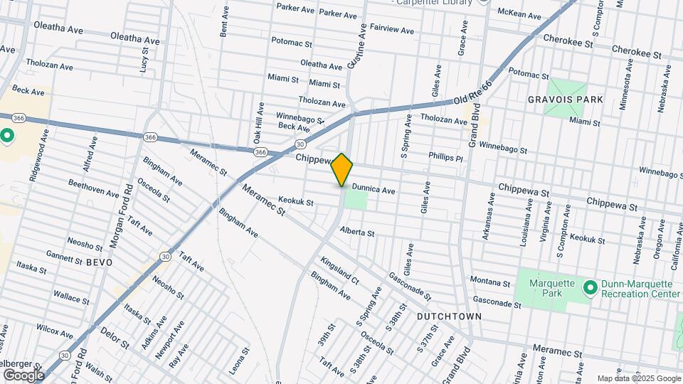 3900 Dunnica Ave Map and Location Details