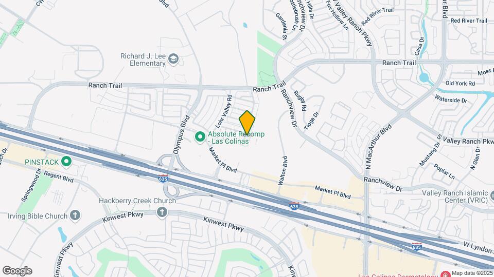 8628 Knox St Map and Location Details