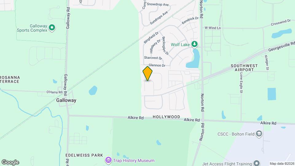 1725 Convair Dr Map and Location Details