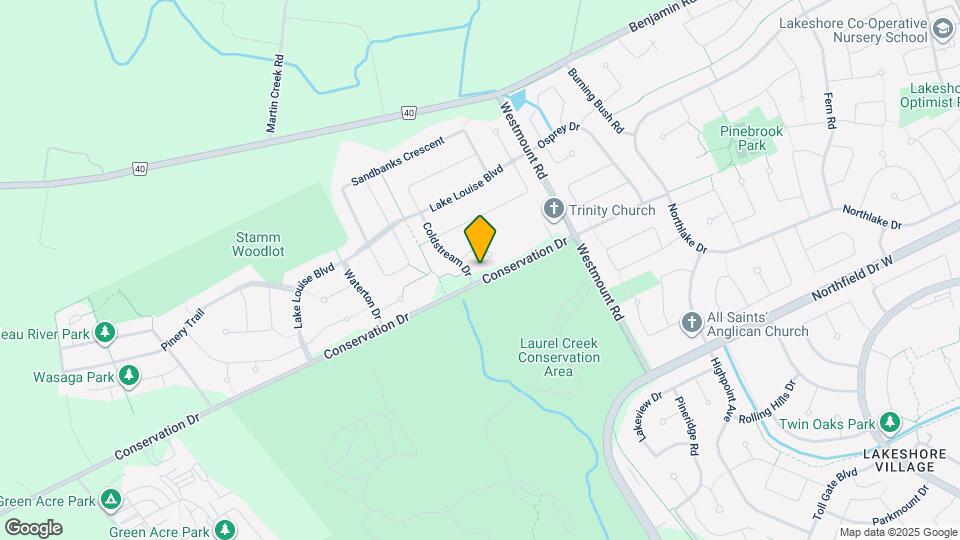 580 Coldstream Dr Map and Location Details