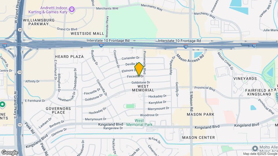 22311 Fincastle Dr Map and Location Details