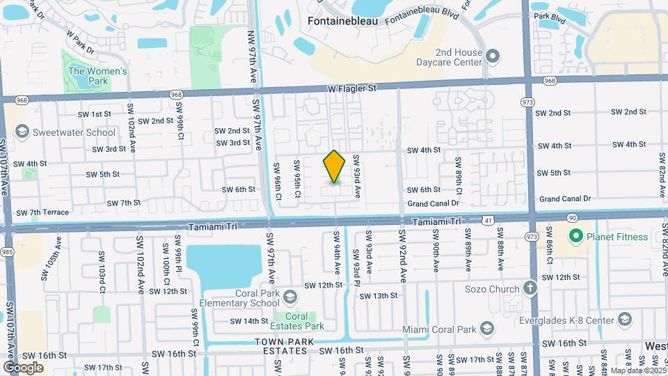 9400 SW 6th Terrace Map and Location Details