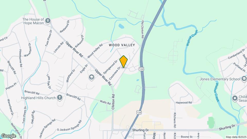 1890 Clinton Rd Map and Location Details