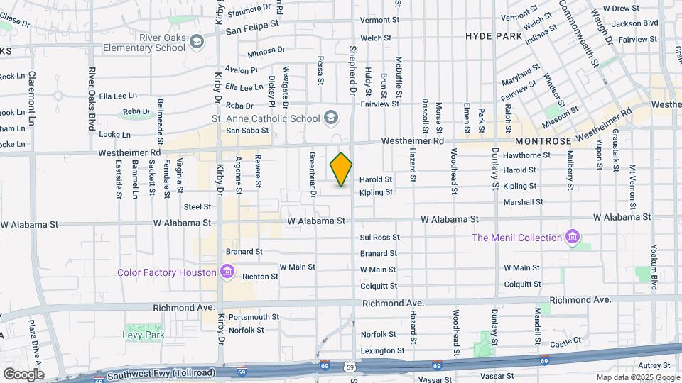 Kipling Condominiums Mapa y Detalles de la Ubicación