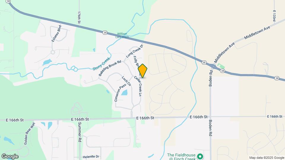 16938 Cedar Creek Ln Map and Location Details