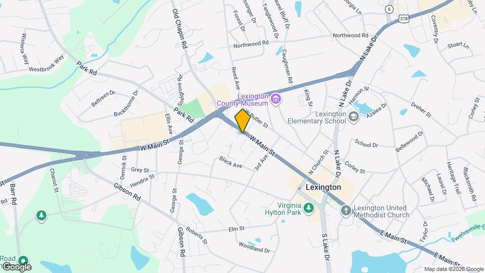 329 W Main St Map and Location Details