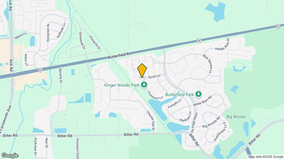 2760 Packford Ln Map and Location Details