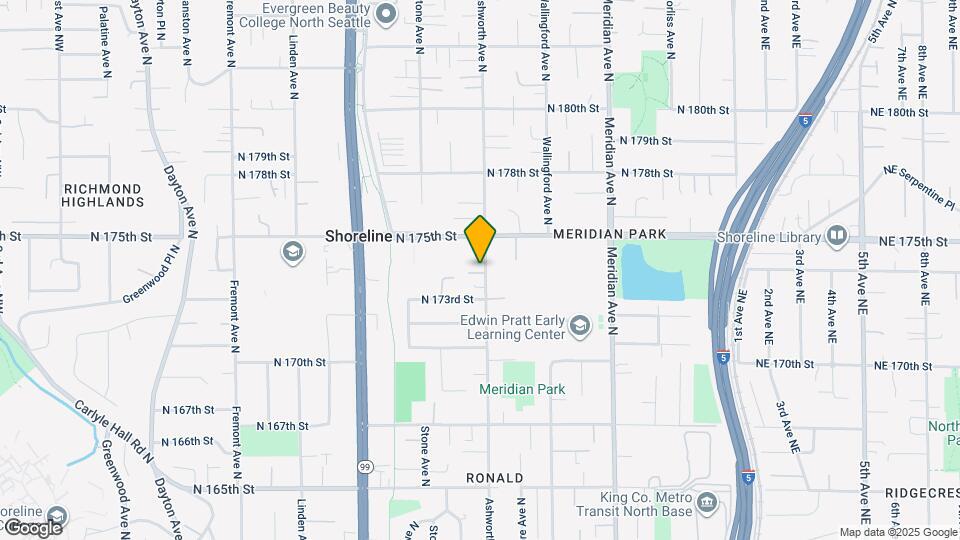 17405 Ashworth Ave N, Unit 17405 Ashworth Avenue North Shoreline WA Map and Location Details