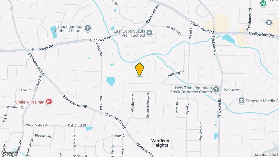 2136 Clementine Dr Map and Location Details