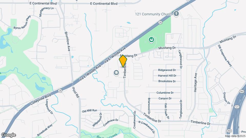 3418 Timberline Dr Map and Location Details
