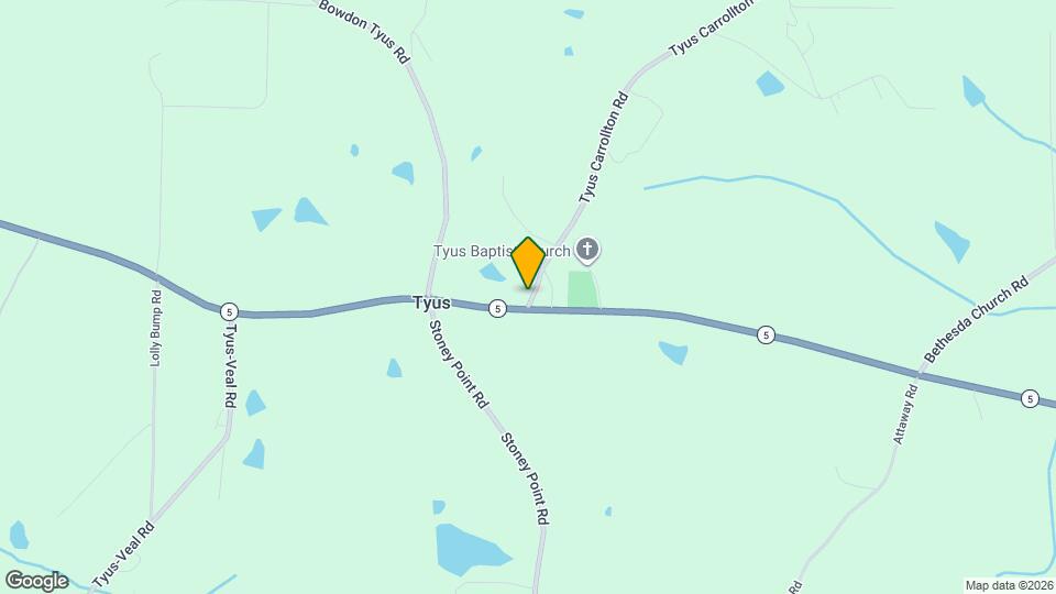 4573 Tyus Carrollton Rd Map and Location Details