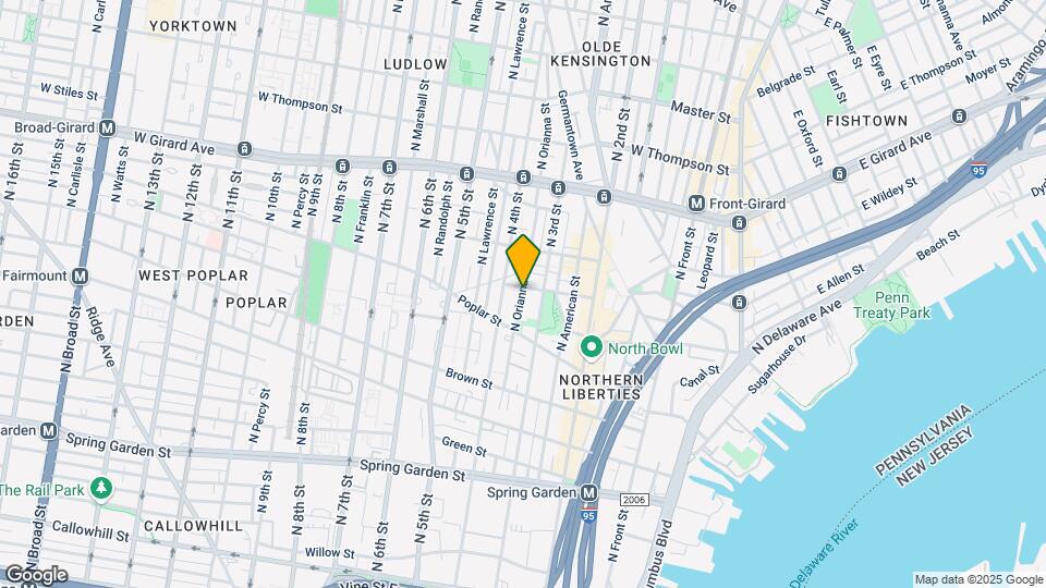 951 N Orianna St Map and Location Details