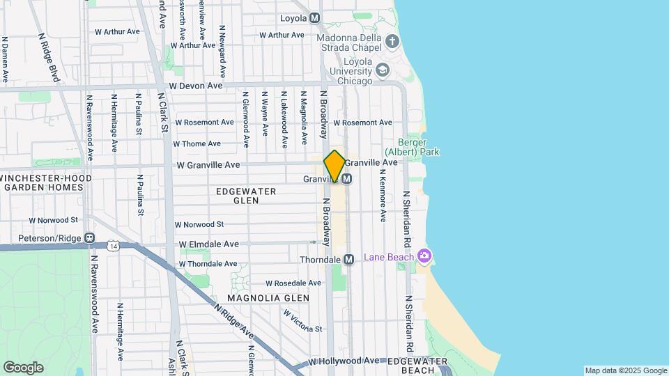 6135 N Broadway St Mapa y Detalles de la Ubicación