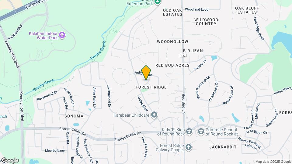 3018 Senna Ridge Trail Map and Location Details